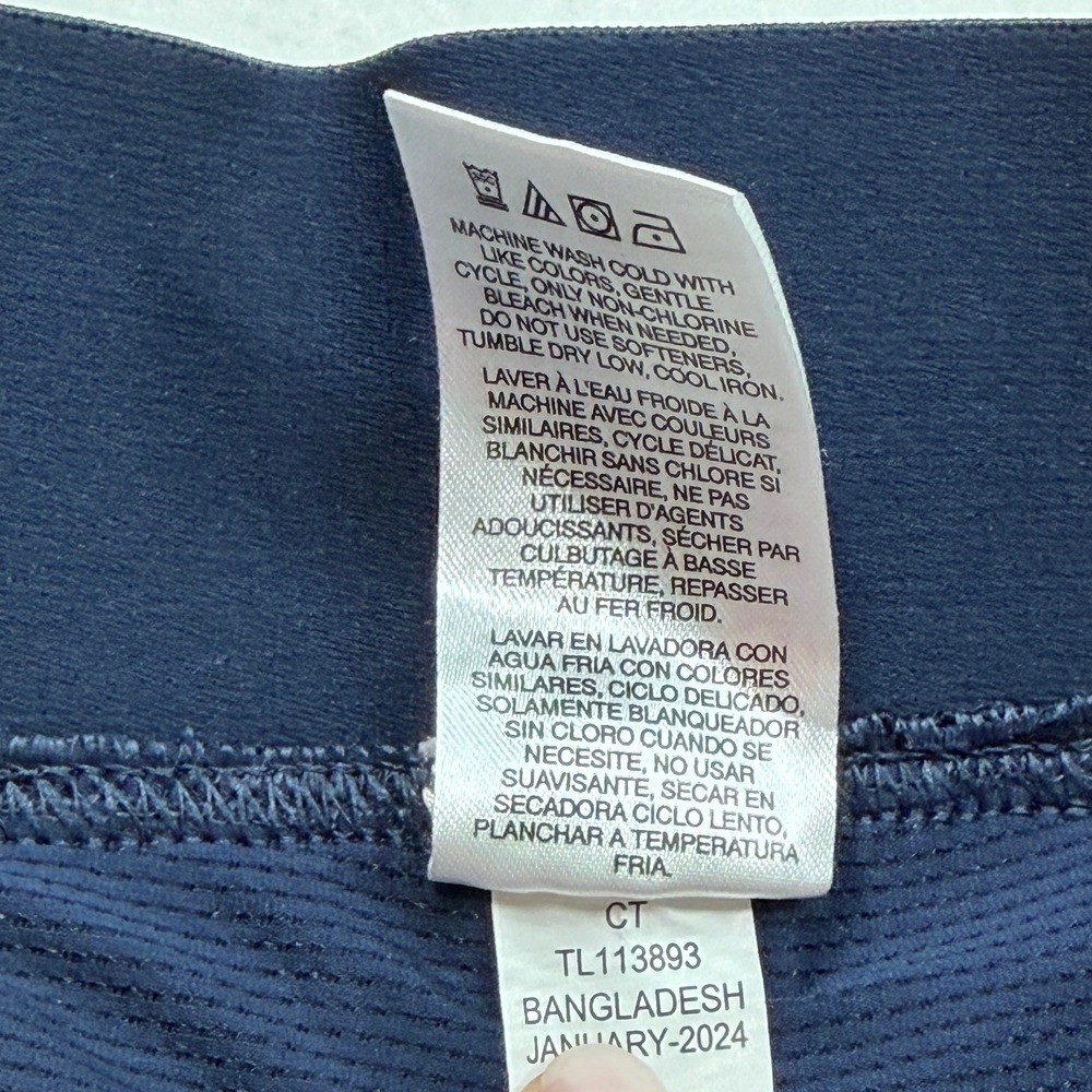 Greg Norman Golf Skort Athletic Tennis Skirt Womens Medium Navy Blue PlayDry - Picture 4 of 7